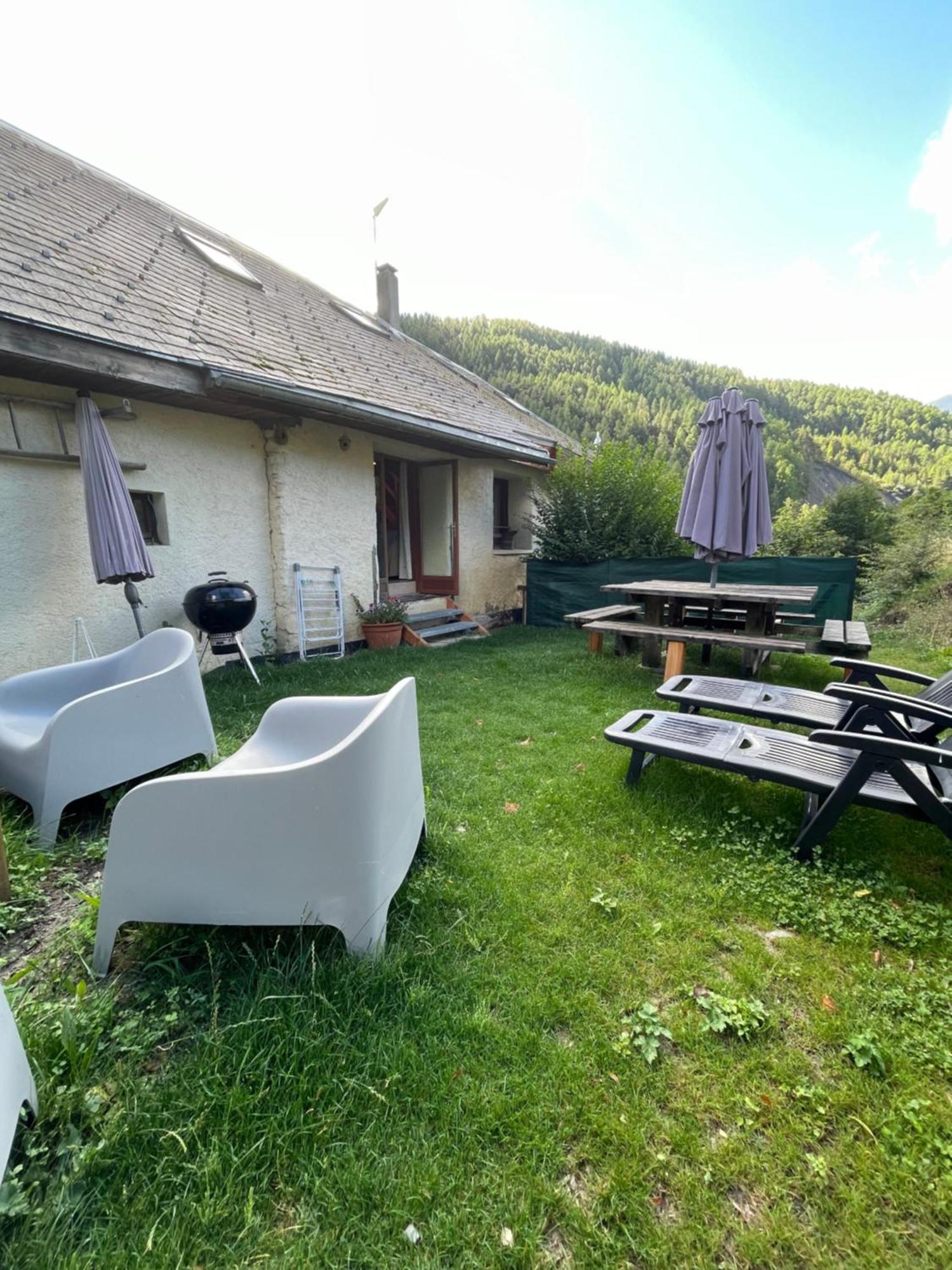 Le Chal Heureux Bel Appartement Dans Vieille Ferme De Montagne Renovee Les Orres Dış mekan fotoğraf